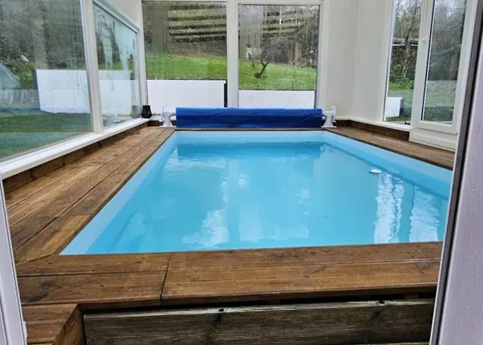 Maison Familiale Piscine Jaccuzzi 펜션 Boubers-les-Hesmond